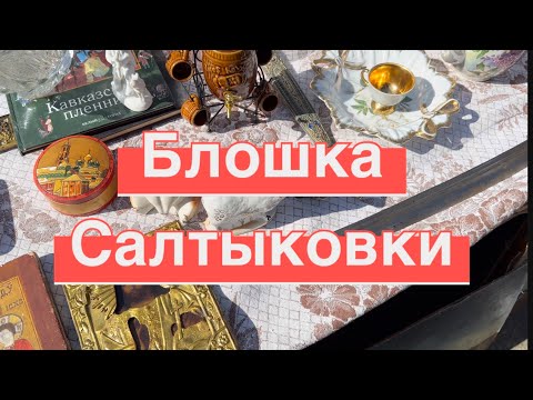 Видео: БЛОШИНЫЙ РЫНОК САЛТЫКОВКИ. ЧТО МОЖНО КУПИТЬ НА БАРАХОЛКЕ.