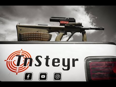 Видео: Steyr AUG модернизированный Corvus-defensio и оптика Steyr x3