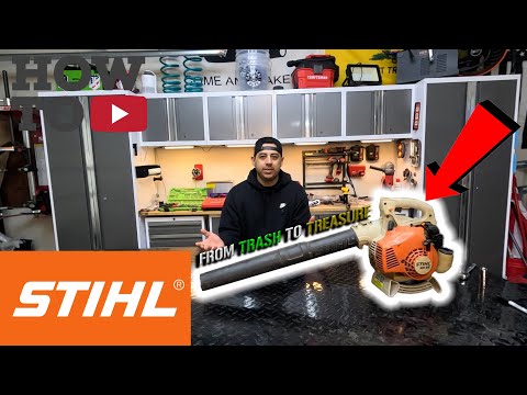 Видео: Превращаем мусор в сокровище! Stihl BG55 не заводится! Как починить!