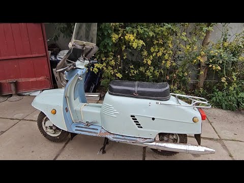 Видео: НОВЫЙ РАННИЙ МОТОРОЛЛЕР ТУЛИЦА 1978 года КАПСУЛА ВРЕМЕНИ