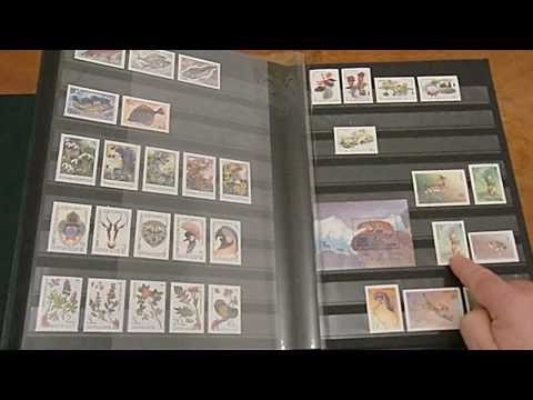 Видео: Марки СССР.  Флора и фауна.