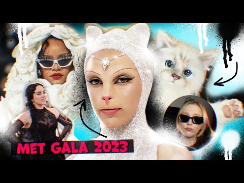 Видео: MET GALA 2023: Доджа Кэт, Рианна, Джаред Лето-Кот, Билли Айлиш, Дуа Липа – Стрёмный Обзор Мет Гала