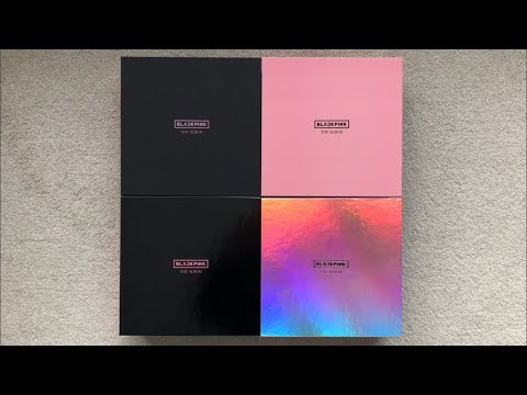 Видео: ♡Распаковка первого студийного альбома BLACKPINK The Album (версии 1, 2, 3 и 4)♡