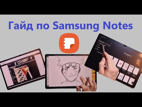 Видео: Гайд по Samsung Notes