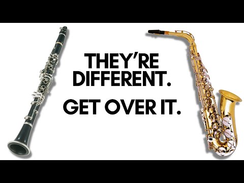 Видео: Никогда не играйте на саксофоне как на кларнете. Вот почему...