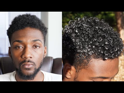 Видео: Как сделать волосы кудрявыми за 5 минут | Темнокожие мужчины и женщины