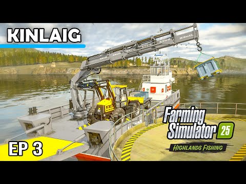 Видео: Эй, товарищи! Я купил КОРАБЛЬ! — Highlands Fishing | Farming Simulator 25 — Эпизод 3