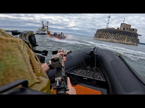 Видео: Круглосуточный страйкбольный опыт британской SAS Maritime Island