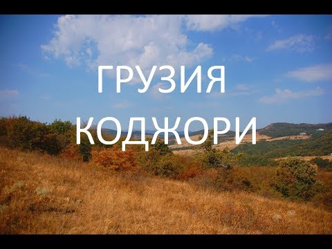 Видео: Грузия / Прогулка по Коджори / Краткий обзор главной улицы
