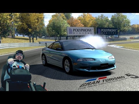 Видео: Эксклюзивный Eclipse, который вы не увидите в любой другой игре!!! Gran Turismo 5