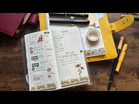 Видео: Планируйте вместе со мной | Неделя с 29 сентября по 5 октября 2025 г. | Hobonichi Weeks