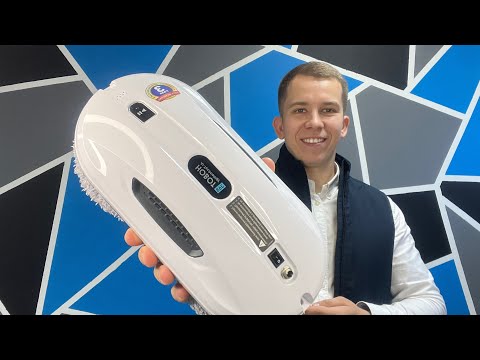 Видео: Аренда робота мойщика окон HOBOT 368 | WRENT инструкция