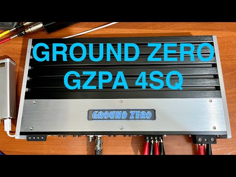 Видео: Замер усилителя  Ground Zero GZPA 4SQ