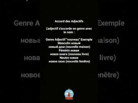 Видео: Урок 10. Le Genre en Russe, Род в русском языке pt2 #russe #learning #russie #russia #русский 