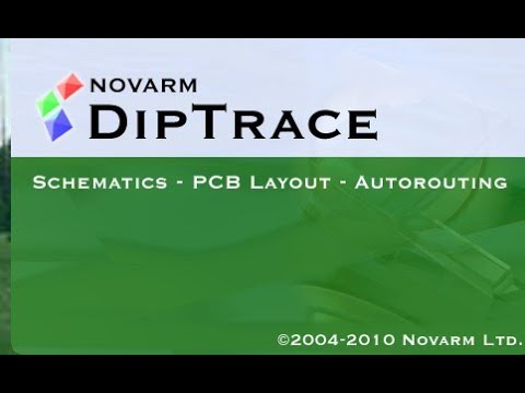 Видео: Знакомство с программой PCB для рисования печатных плат любой сложности из пакета DipTrace.