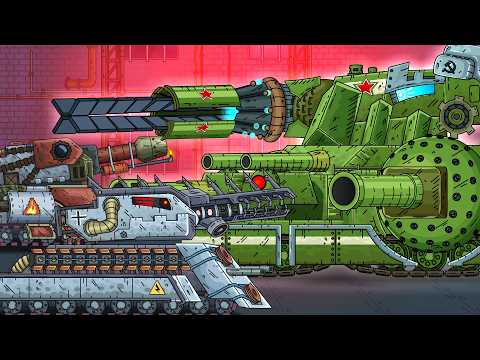 Видео: ВОСТОК-1 к бою ГОТОВ! АРМИЯ Гусей vs Восток-1 - Мультики про танки