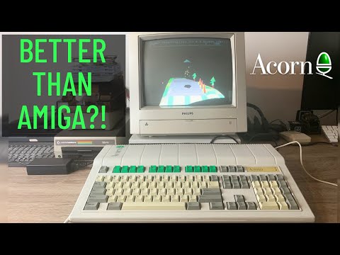 Видео: Acorn Archimedes A3010: был ли он лучше Amiga?