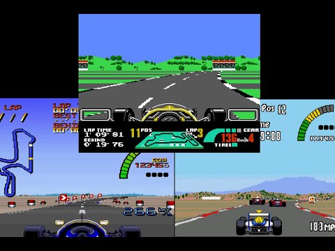 Видео: Nigel Mansell's World Champ на SNES, SEGA и NES