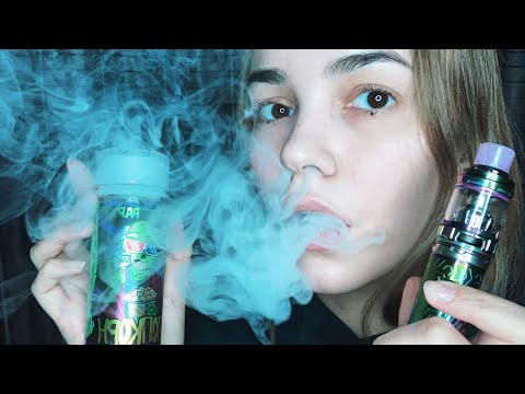 Видео: АСМР Вейп 2 / Паровая терапия 💨ASMR Vaping / Cloud Therapy / Whispering / Juicy ASMR