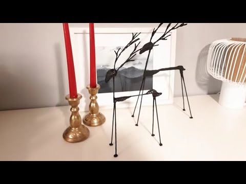 Видео: DIY  СКАНДИНАВСКИЙ  ОЛЕНЬ просто и бюджетно🌲DIY декор