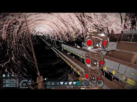 Видео: Космический лифт к центру земли в Space Engineers, серия #2