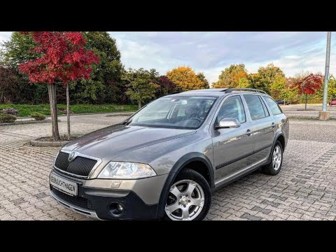 Видео: Осмотр Skoda Octavia Scout в полной комплектации из Германии