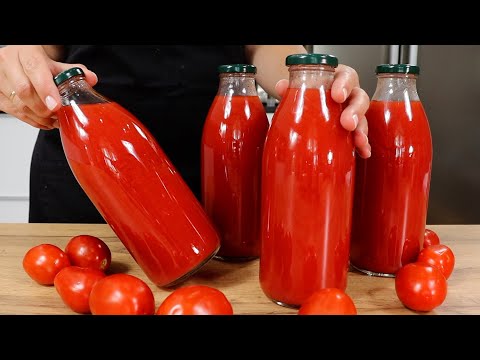 Видео: 🍅 Натуральный ТОМАТНЫЙ СОК НА ЗИМУ быстро и без хлопот! Наши СЕМЕЙНЫЕ РЕЦЕПТЫ