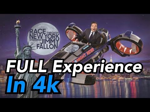 Видео: [4k] Гонка по Нью-Йорку с Джимми Фэллоном в главной роли — полный фильм | Universal Orlando