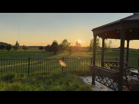 Видео: Жизнь в Американском Селе | Обзор Огорода