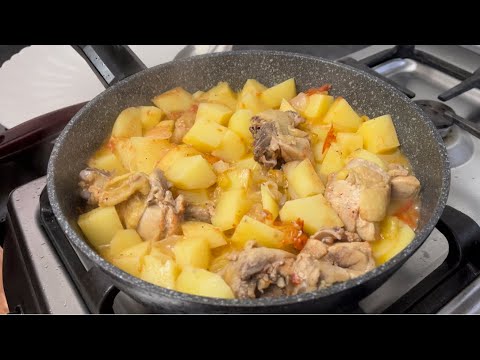 Видео: Картоп пен тауық етінен дәмді ас | аппетитный вид | үйдегі бар заттармен кешкі ас дайындау | жаркое