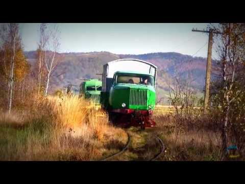 Видео: Schmalspur Wagens PD1 und GMD2. Вузькоколійні дрезини ПД1 и ГМД2