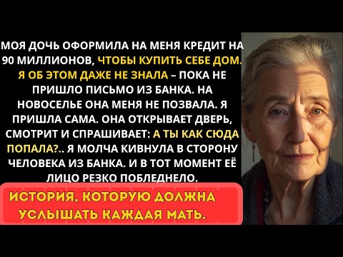 Видео: Дочь оформила кредит на меня на 90 млн... Но мой ответ заставил её рыдать на коленях!