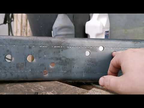 Видео: Лопнула рама Газель. Ставлю ремвставку.