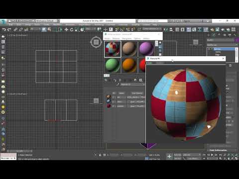Видео: 3DS Max. Урок текстурирование Multi/Sub-object.