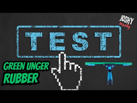 Видео: Тестирование резины Unger Green в ликвидаторе