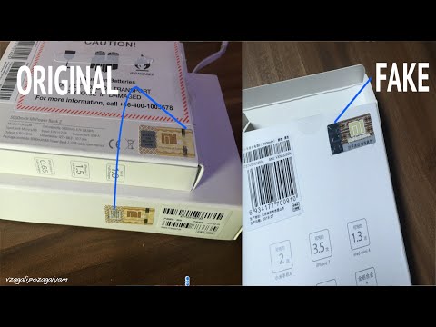 Видео: Подделка Xiaomi повербанк с AliExpress! Как Определить Подлинность Повербанка! Спор на Алиэкспресс!