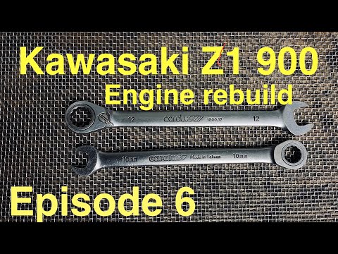 Видео: Ремонт двигателя Kawasaki Z1 900 — Эпизод 6