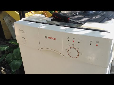 Видео: Как разобрать посудомоечную машину Bosch | How to disassemble a Bosch dishwasher ||