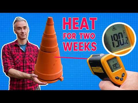 Видео: ОБОГРЕВАТЕЛЬ для теплицы, сделанный из горшков, служит 10–15 ДНЕЙ!