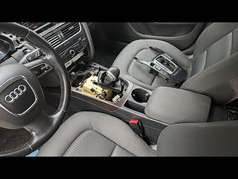 Видео: Audi A4 B8 разборка центральной консоли и перекраска декоративных вставок под цвет кузова