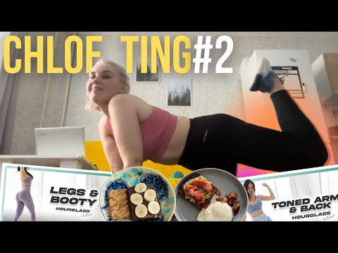 Видео: Прошла челлендж Хлои Тинг + питание🍔 *влог*
