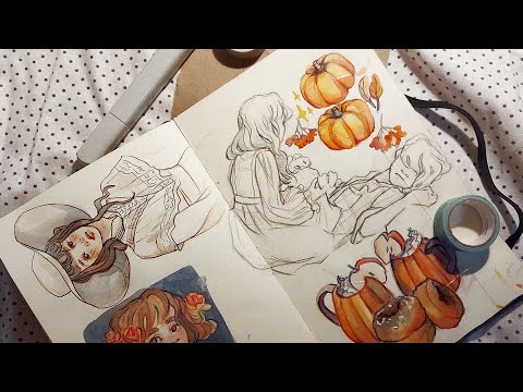 Видео: Обзор на скетчбук 1#