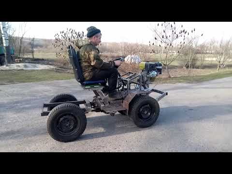 Видео: Минитрактор /// УРА !!! Он поехал !!!