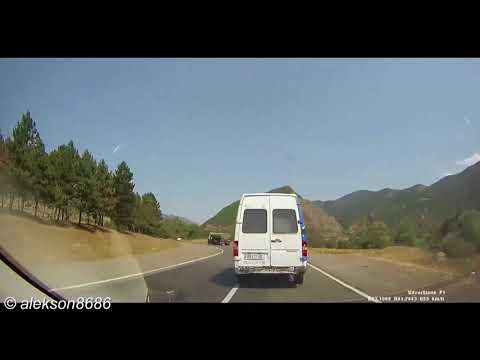 Видео: Дорога Грузии : Ахалцихе - Боржоми Лето 2017