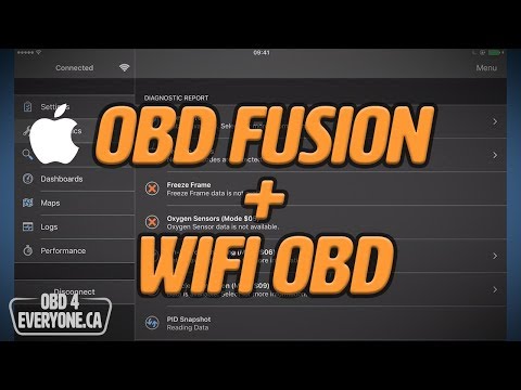 Видео: OBD Fusion для iOS и WIFI OBD: настройка и подключение: OBD4Everyone, эпизод 6