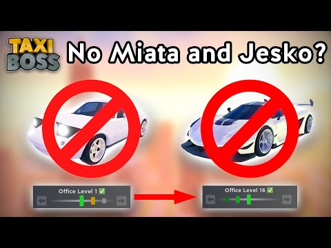 Видео: Сможете ли вы пройти офис Taxi Boss без Миаты и Джеско за короткое время? (Roblox Taxi Boss)