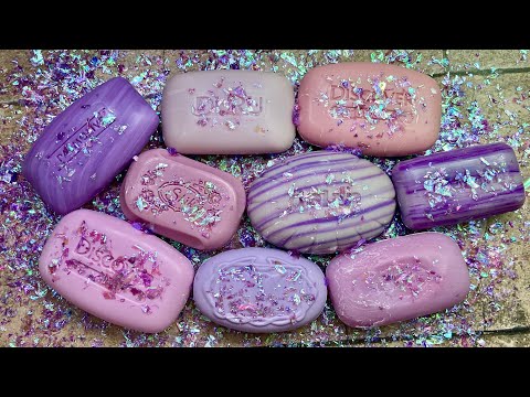 Видео: Asmr soap carving 💜 Асмр резка мыла