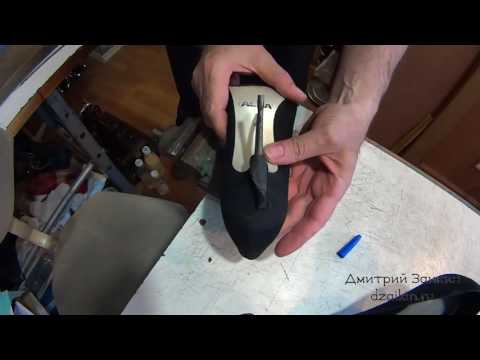 Видео: Кривой каблук. Ремонт обуви.