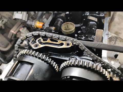 Видео: Как заменить цепь ГРМ nissan almera