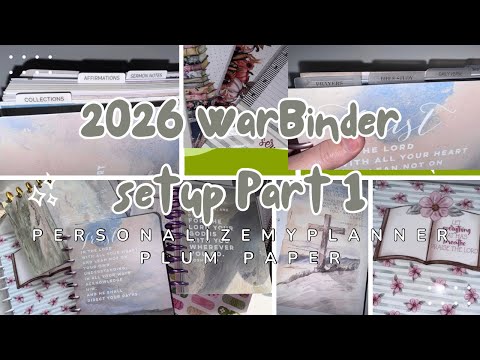 Видео: Серия «Настройка Warbinder» (часть первая) | Планировщик веры | PersonalizeMyPlanner